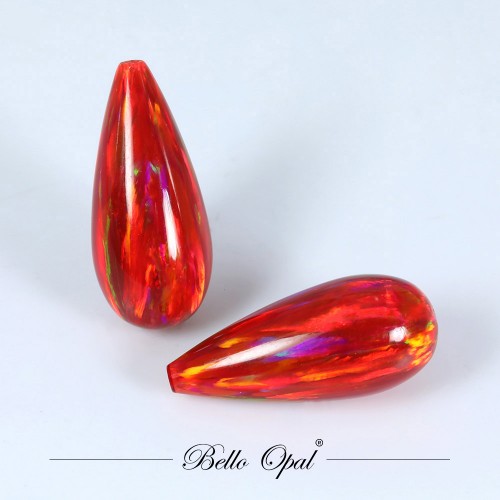 その他 FaB Opal Amulet cold Cayo Hueso Blue Lab Fire Opal White Zircon & lab Zultanite